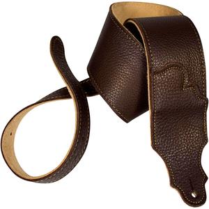 Ремень Franklin Strap 3 дюйма, оригинальный ремень для гитары из натуральной кожи для перчаток, шоколадного цвета с золотой строчкой