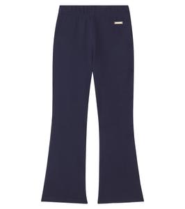 Расклешенные брюки в стиле джаз Monnalisa, Blu Scuro