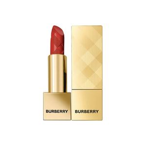 Помада Kiss Velvet Mist с атласным блеском, легко растушевывается, 3,3 г Burberry, #117 thames sunset красный