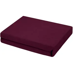 Простыня Posteli, бордовый