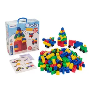 Конструктор Miniland, 304 блока, мультиколор