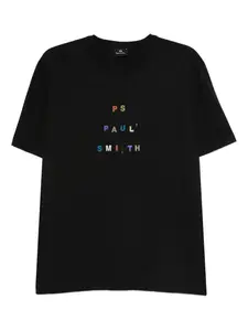 Футболка с вышитым логотипом PS Paul Smith, черный