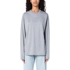 Футболка женская Miu Miu, серый