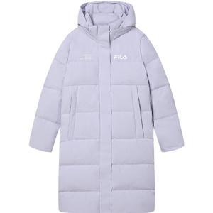 Пуховик женский лавандовый светло-фиолетовый Fila