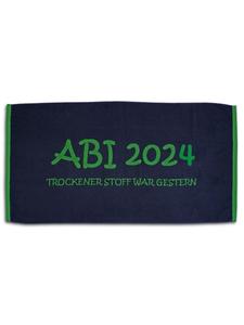 Espico Пляжное полотенце ABI 2024 темно-синего и неонового цвета