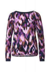 Рубашка с длинным рукавом Street One, цвет Deep Pure Lilac