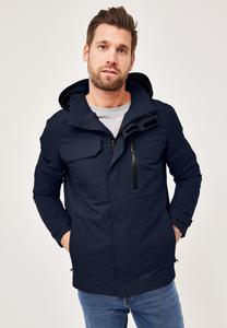 Водонепроницаемая куртка MIT KAPUZE Redpoint, темно-синий
