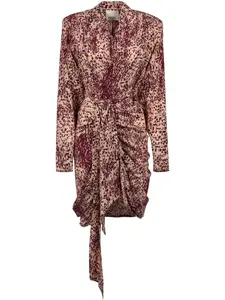 Платье мини Albini Isabel Marant, нейтральный