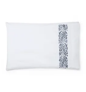 Наволочка SFERRA Saxon Pillowcases, 56х84, синий