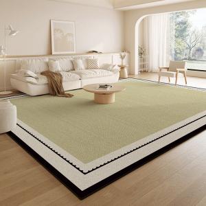 Budis Ковер 200х300 см для гостиной/спальни, моющийся, грязеотталкивающий, в свежем пасторальном стиле, водонепроницаемый, нескользящий