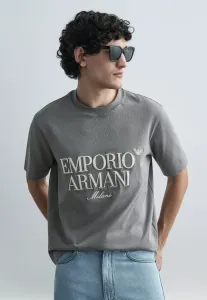 Футболка с принтом Emporio Armani, Grey