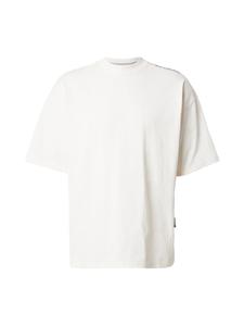 Carlo Colucci Футболка 'Fasan' из шерсти, белая