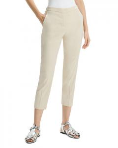 Treeca 'Good Linen' Брюки на резинке Theory, слоновая кость/кремовый