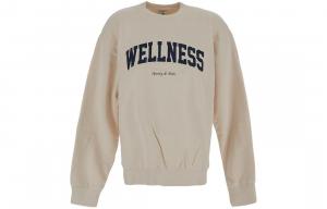 Свитшот Wellness Ivy Cotton SPORTY & RICH, хаки