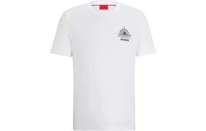 Футболка мужская белая SS24 HUGO BOSS