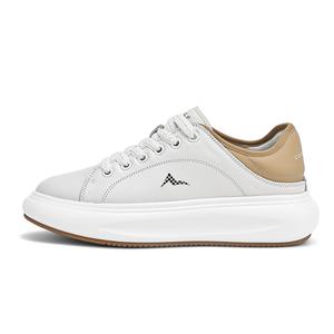 ATONGMU Мужские скейтерские кеды низкие белые черно-белые хаки белые хаки, цвет White Khaki