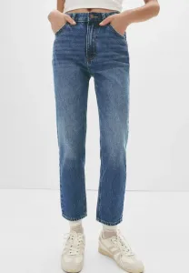Джинсы прямого кроя Pull&Bear, Dark Blue Denim