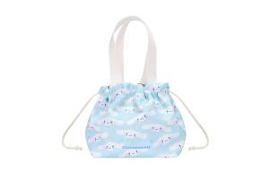 Sanrio Полиэстеровая сумка-тоут Kuromi My Melody малая женская разноцветная, Cinnamoroll-Blue