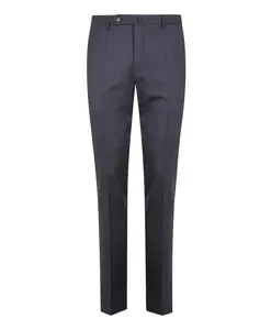 Темно-Серые брюки со скрытой застежкой Incotex, серый