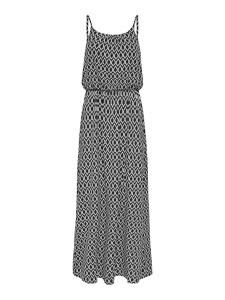 Макси платье ONLY ONLWinner, Black/White