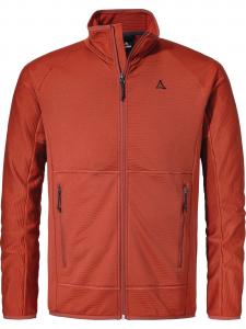 Schöffel Атлетическая флисовая куртка 'Cascata' в красном цвете