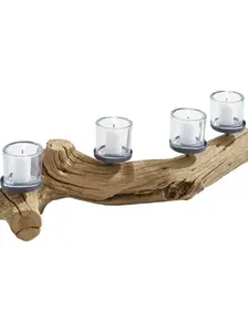 Heine домашний подсвечник Heine home 80х20х12 см, цвет natur