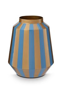 Декоративная ваза Stripes Light Blue 24 х 29 см Pip Studio