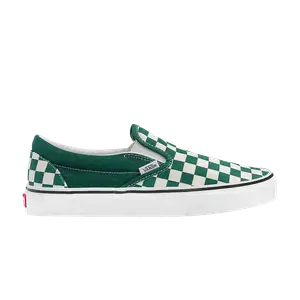 Классические слипоны Vans, зеленый