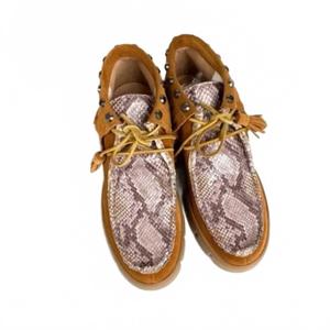 Goula Броги-ботинки из питона в разноцветном дизайне Geox, мультиколор