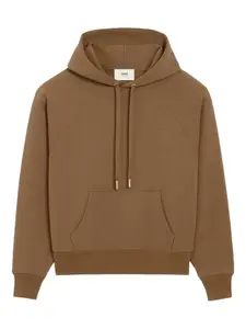 Худи с монограммой Ami de Coeur Ami Paris, коричневый