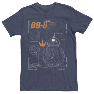 Мужская футболка с рисунком «Звездные войны BB-8» Star Wars