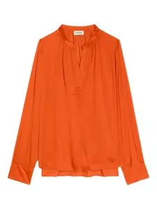Атласная блузка Tink Zadig&Voltaire, оранжевый