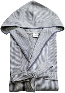 Framsohn махровый мужской халат "Boho Living мужской халат" (1 шт.), легкий халат Framsohn Frottier, серый