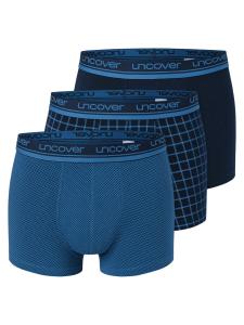 Uncover by SCHIESSER Термобелье 'Cotton' в цвете Marine Blue, Azure