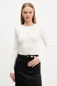 Лонгслив Guess Jeans, бежевый