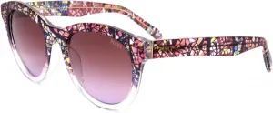 Женские солнцезащитные очки Emilio Pucci Multicolor, Purple Black White
