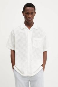 Хлопковая рубашка Vans, бежевый