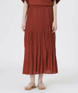 Юбка-карандаш из состаренной шерсти породы Добби Loveless, цвет Bordeaux