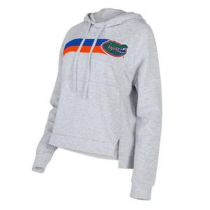 Женская серая толстовка с капюшоном concepts sport florida gators cedarâ tri-blend raglan Unbranded