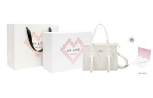 MQ Сумка-шоппер из ткани с полиуретановым покрытием, Ecru Box