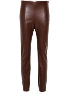 Philosophy Di Lorenzo Serafini легинсы из искусственной кожи, коричневый