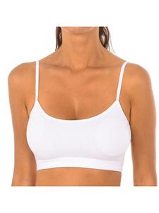 Спортивный бюстгальтер белого цвета Kisses and Love
