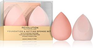 Спонж для маскировки и фиксации макияжа Makeup Revolution, 2 шт