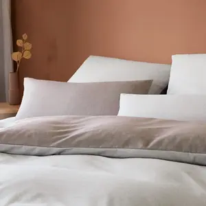 Элегантный мягкий фланелевый комплект постельного белья Tender, цвет каштановый, размер 140х200+70х90 Elegante