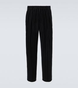 Брюки из шерстяной ткани в полоску Dolce&Gabbana, Striped