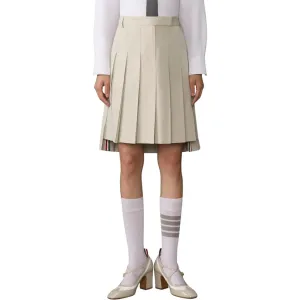 Повседневная длинная юбка Women's THOM BROWNE, бежевый