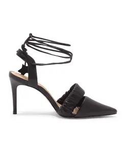 Черные сандалии-лодочки Carrano, черный