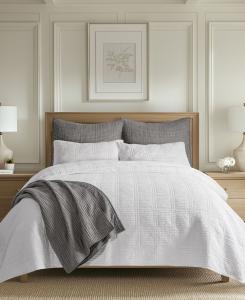 Комплект постельного белья Cloud Waffle Textured из 2 предметов, размер Twin/Twin XL Levtex, Bright White