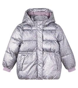 Пуховик Eli с цветочным принтом Wheat, Silver Flower Meadow