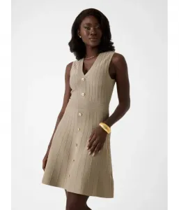 Платье AMBER Guess Jeans, бежевый